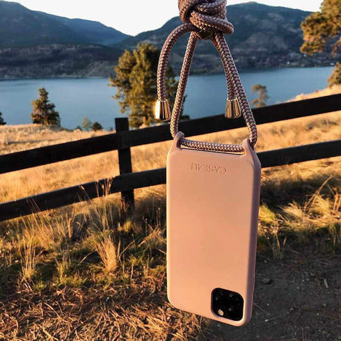 Case 4U Case with Rope iPhone 13 mini Nude/